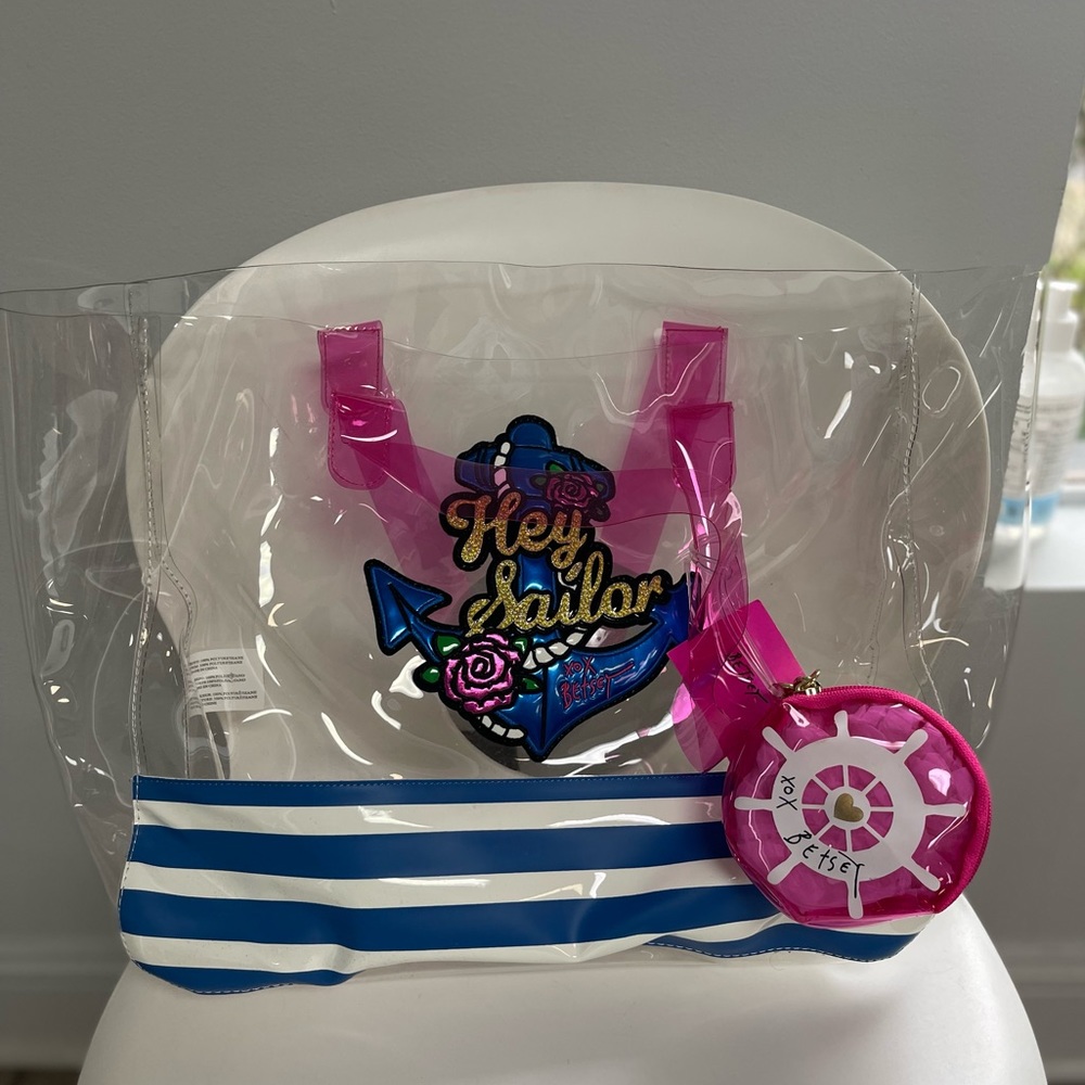 Betsey Johnson NWT Beach Bag **RARE**